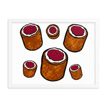 Load image into Gallery viewer, Runeberg torte Framed poster
