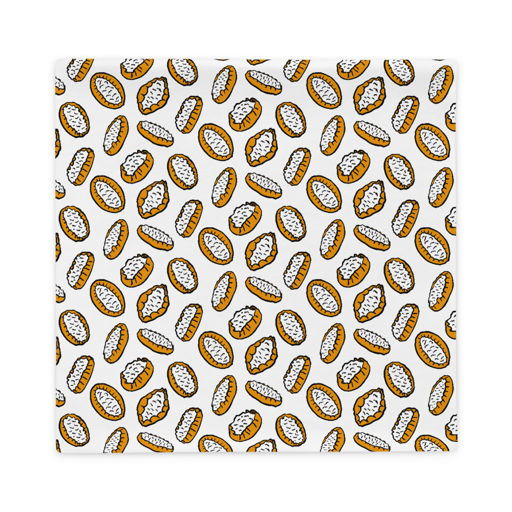 Karjalanpiirakka Pillow Case Finnish Food Pillow - Finnish pillow from Very Finnish Problems