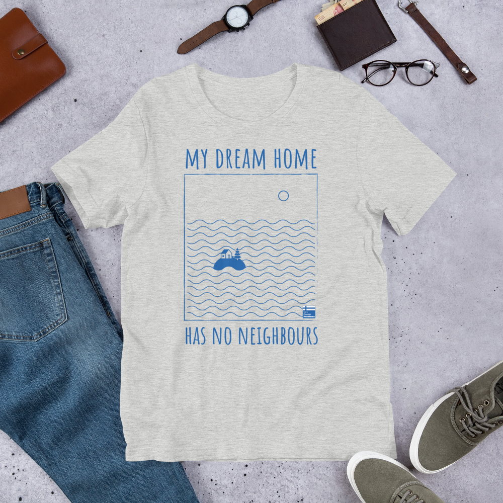 No Neighbours Finnish Introvert T-Shirt - Finnish t-shirt from Very Finnish Problems