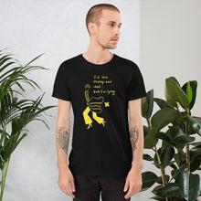 Load image into Gallery viewer, I would love to stay but... Unisex T-Shirt
