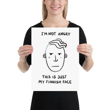 Load image into Gallery viewer, Finnish Face Male Poster
