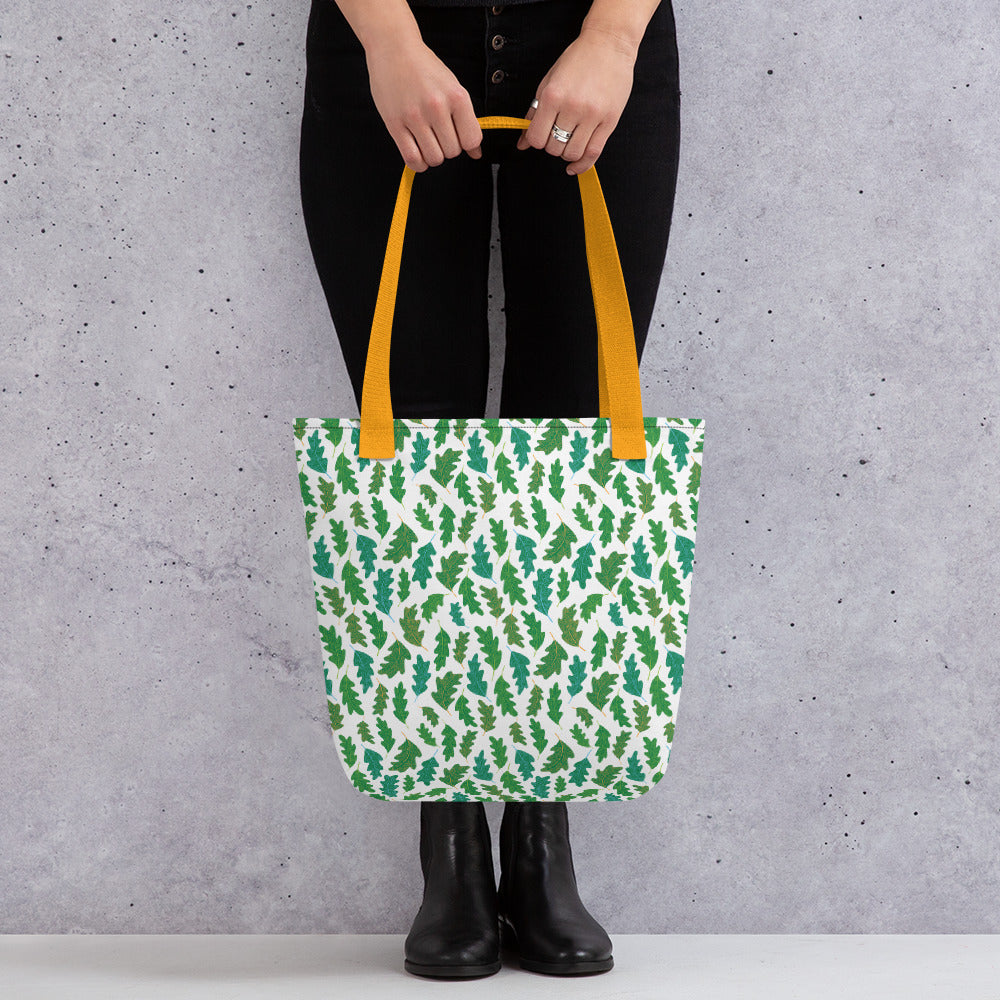 Forest Leaves Finnish Nature Tote Bag - alternate view - Very Finnish Problems