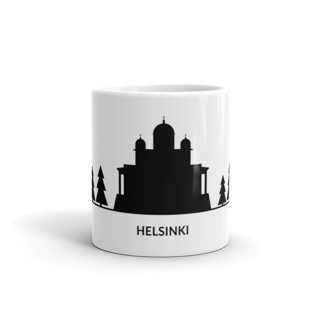 Helsinki Skyline #2 Finnish Culture Mug - Very Finnish Problems official mug