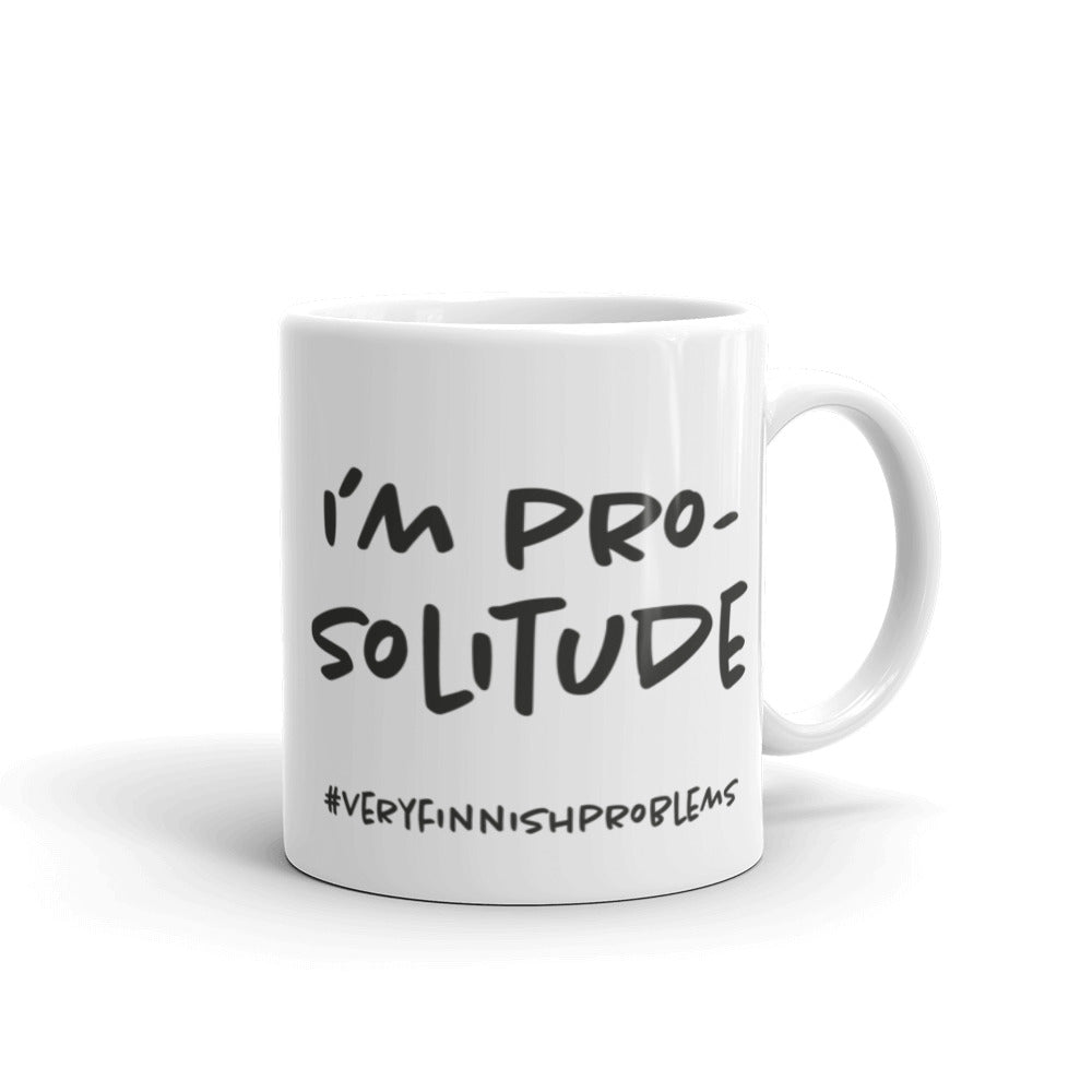 Pro-Solitude Finnish Introvert Mug - Very Finnish Problems official mug