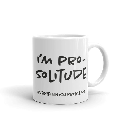 Pro-Solitude Finnish Introvert Mug - Very Finnish Problems official mug