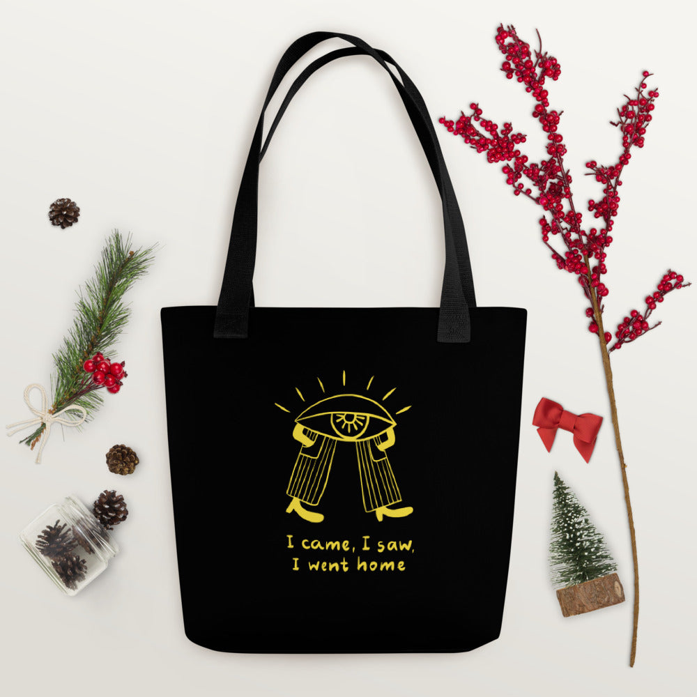 Came saw went home Finnish Introvert Tote Bag - alternate view - Very Finnish Problems
