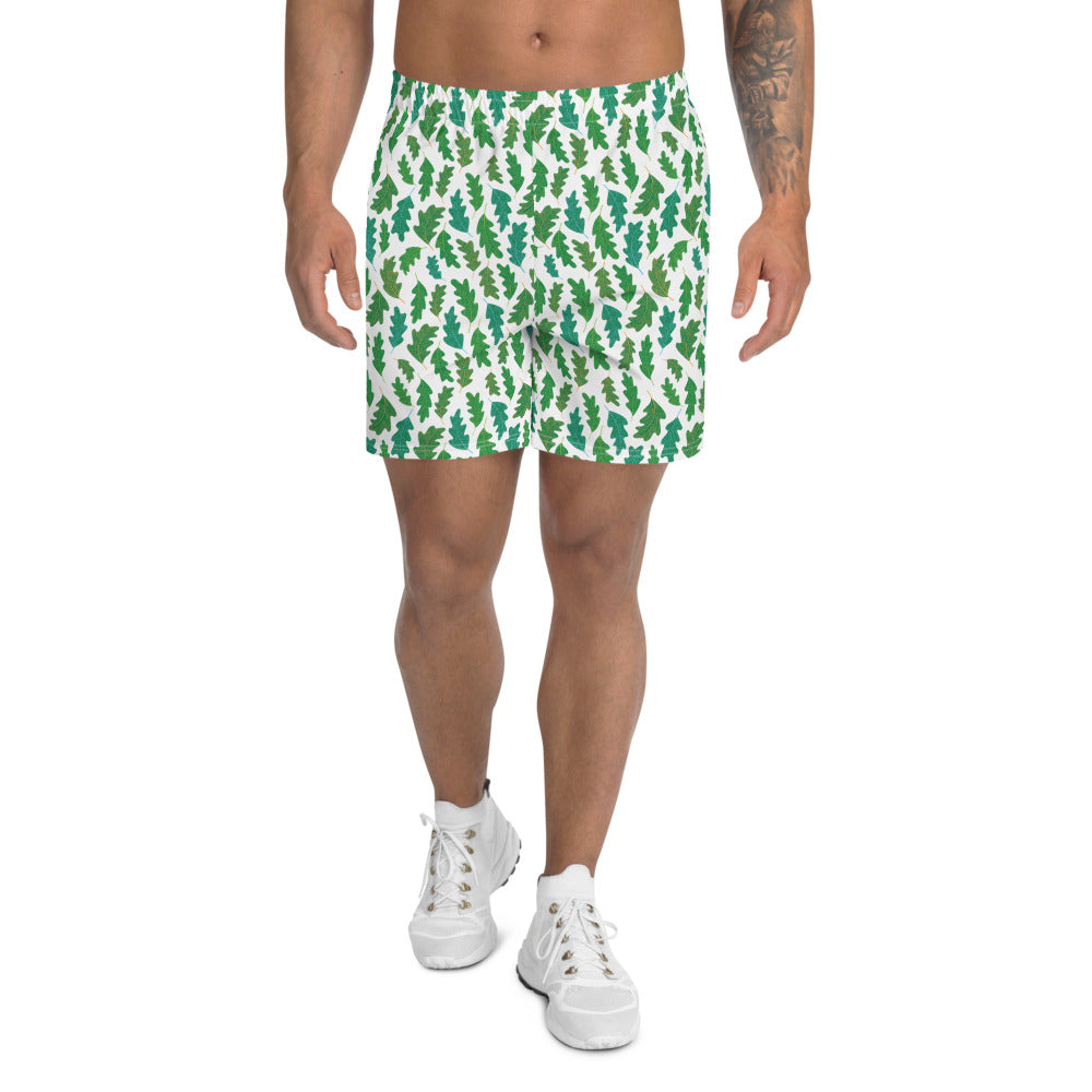 Forest Leaves Athletic Finnish Nature Men's Shorts - Very Finnish Problems official shorts