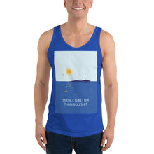 Load image into Gallery viewer, Silence is Better Unisex Tank Top
