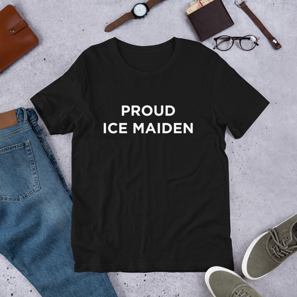 Proud Ice Maiden Finnish Winter T-Shirt - Finnish t-shirt from Very Finnish Problems