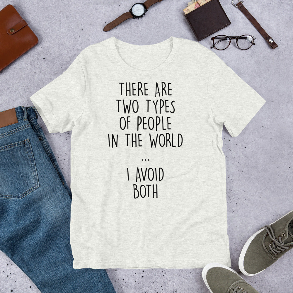 Two Types of People II Finnish Introvert T-Shirt - Finnish t-shirt from Very Finnish Problems