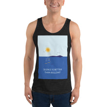 Load image into Gallery viewer, Silence is Better Unisex Tank Top
