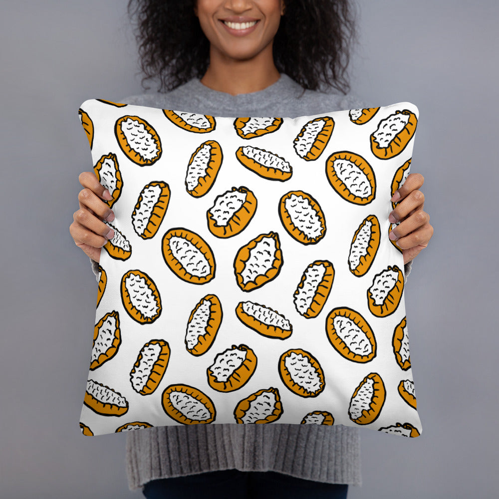 Karjalanpiirakka Basic Finnish Food Pillow - Very Finnish Problems official pillow