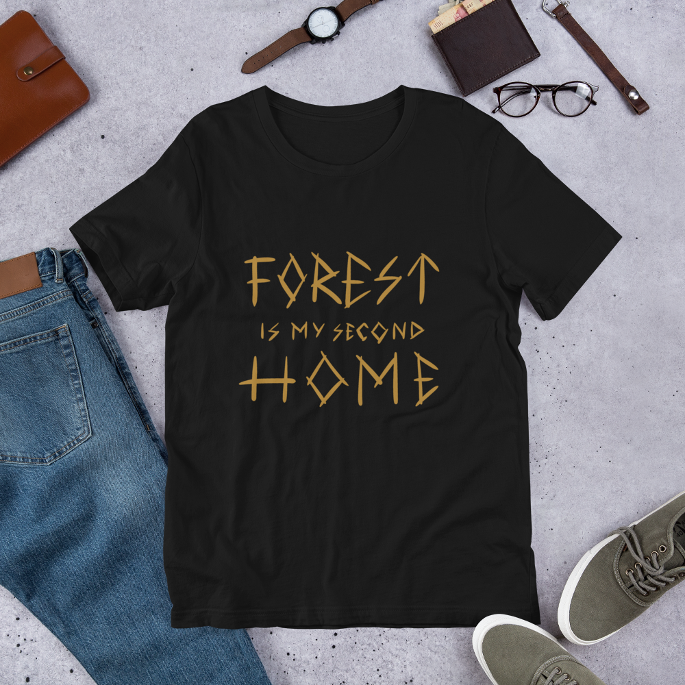 Forest Is Home Finnish Nature T-Shirt - alternate view - Very Finnish Problems