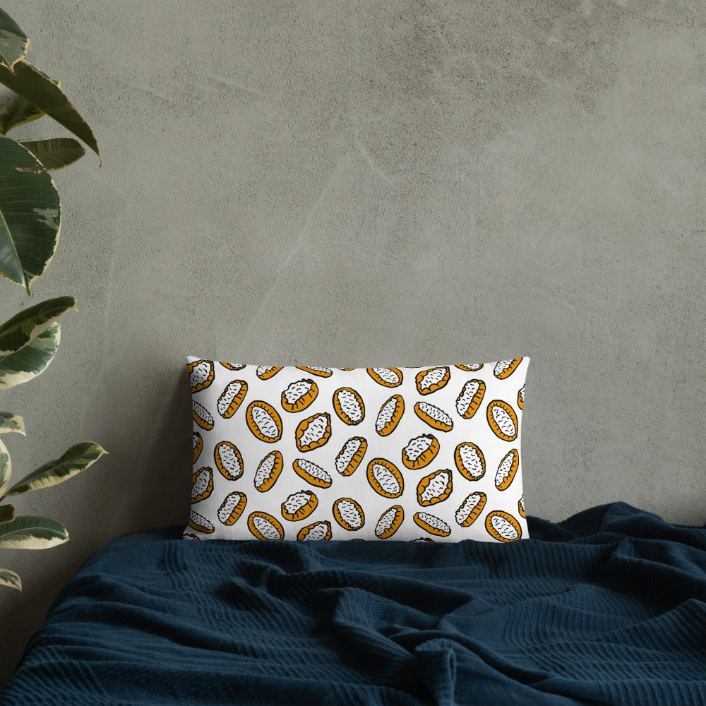 Karjalanpiirakka Finnish Food Pillow - Finnish pillow from Very Finnish Problems