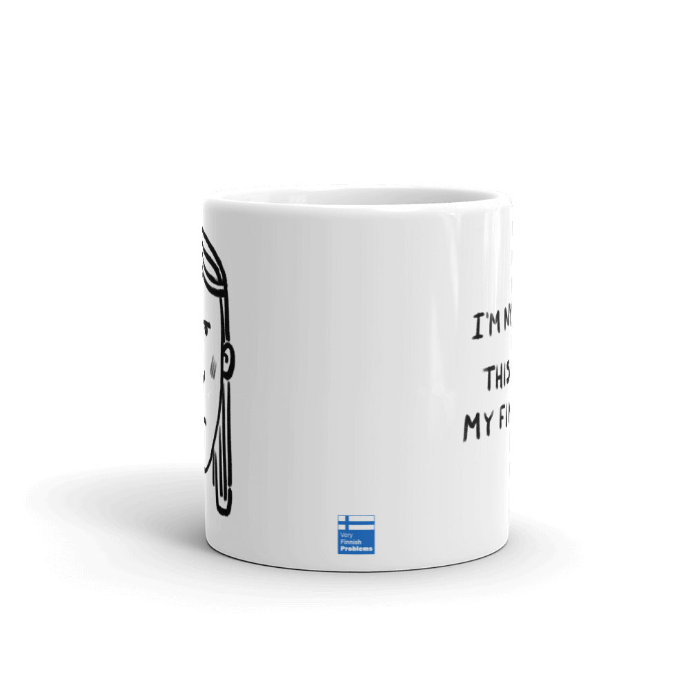 Finnish Face Humour Women's Mug - alternate view - Very Finnish Problems