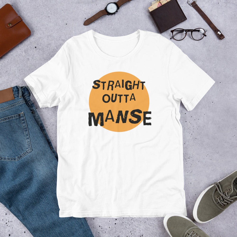 Straight Outta Manse Finnish Culture T-Shirt - Very Finnish Problems official t-shirt