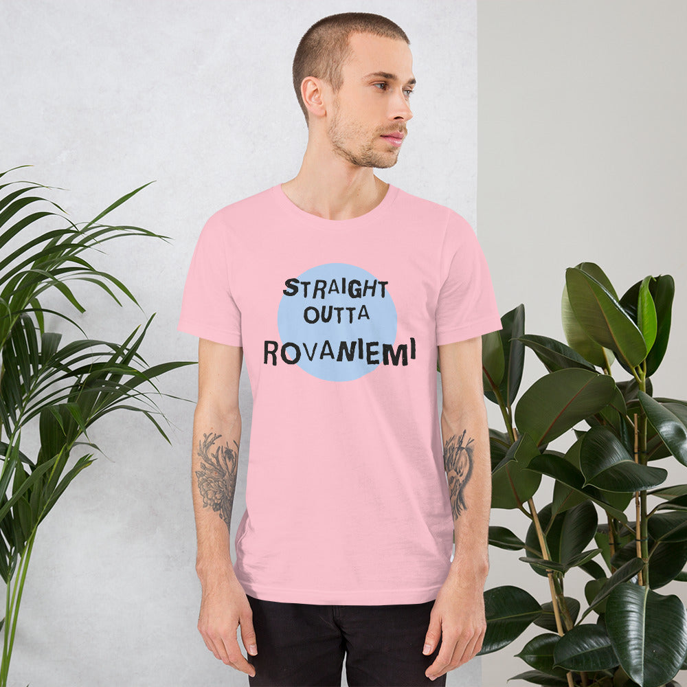 Straight Outta Rovaniemi Finnish Culture T-Shirt - alternate view - Very Finnish Problems