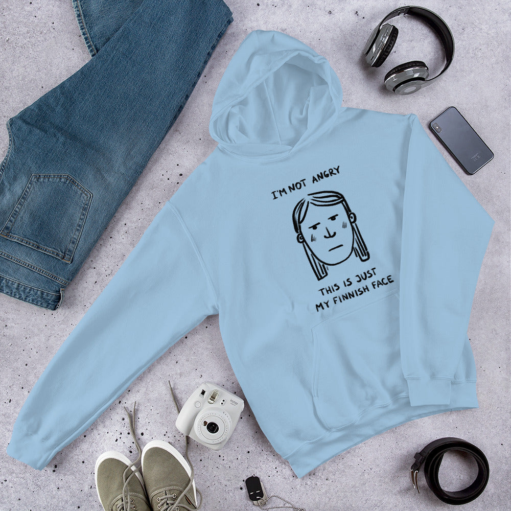 Finnish Face Humour Women's Hoodie - Finnish hoodie from Very Finnish Problems