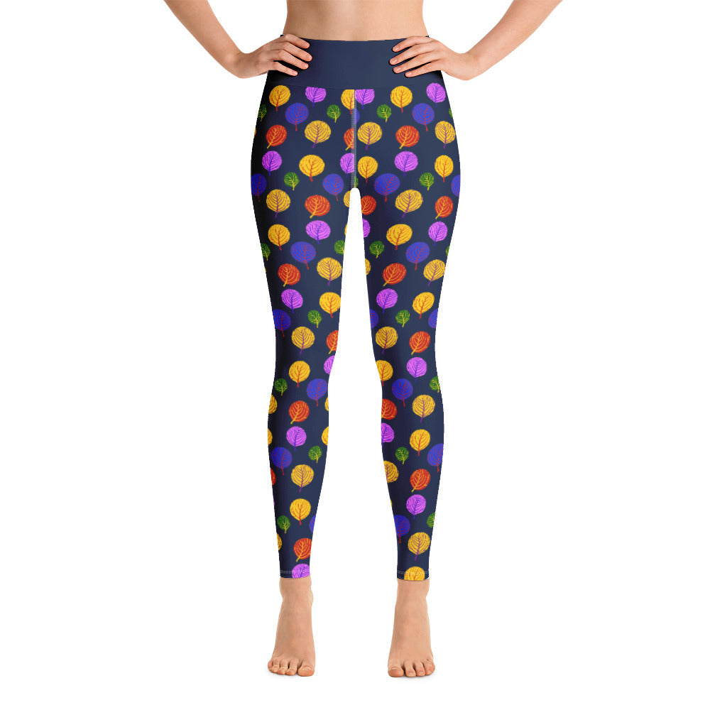 Autumn Yoga Finnish Nature Leggings - Very Finnish Problems official leggings