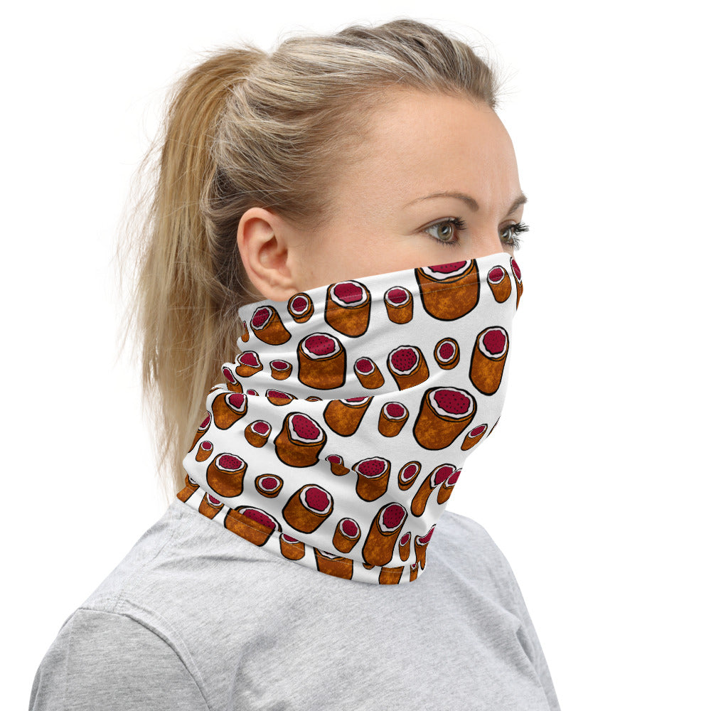 Runeberg Tart Face Covering Finnish Food Face Mask - alternate view - Very Finnish Problems