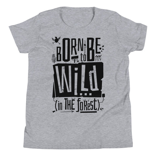 Born to be Wild Finnish Nature Youth T-Shirt - alternate view - Very Finnish Problems