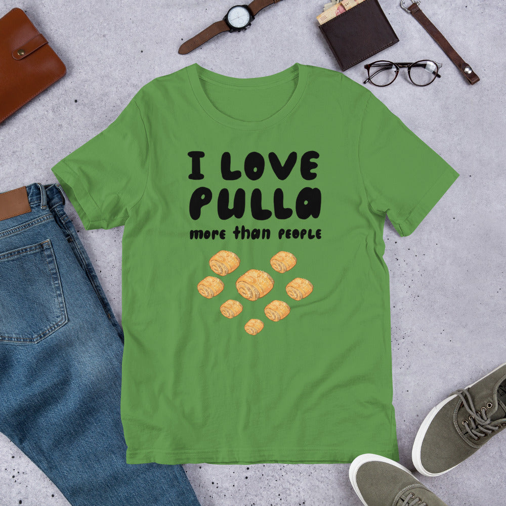 I Love Pulla ♥ Finnish Food T-Shirt - Finnish t-shirt from Very Finnish Problems