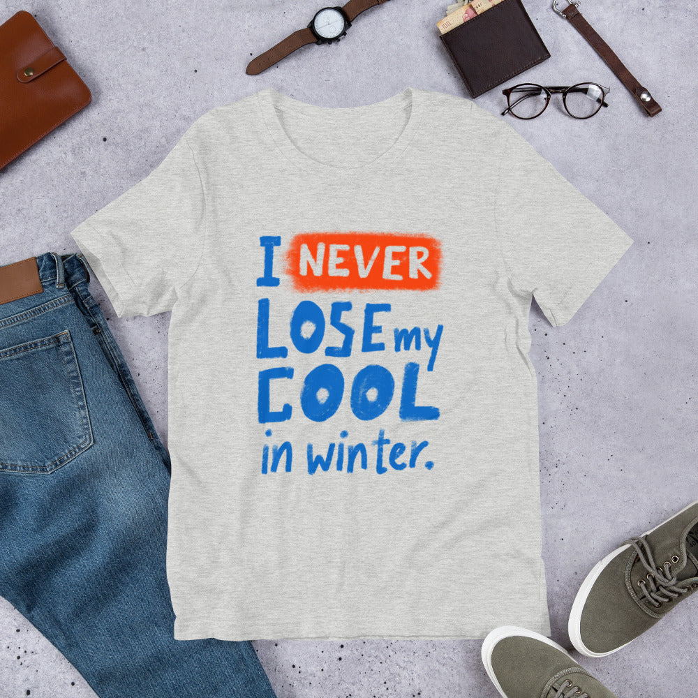 Never Lose My Cool Finnish Winter T-Shirt - alternate view - Very Finnish Problems