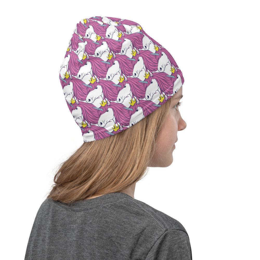Unicorn Covering Finnish Face Mask - alternate view - Very Finnish Problems