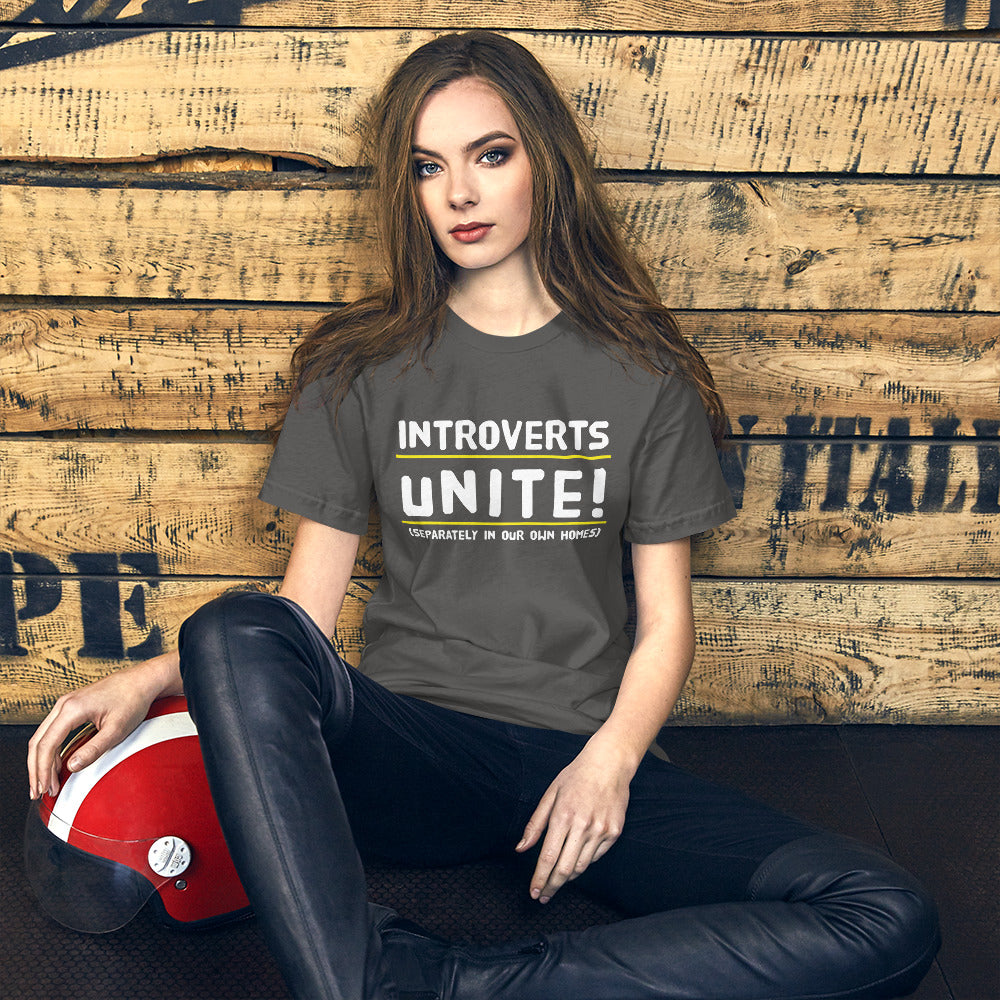 Introverts Unite Finnish Introvert T-Shirt - Finnish t-shirt from Very Finnish Problems