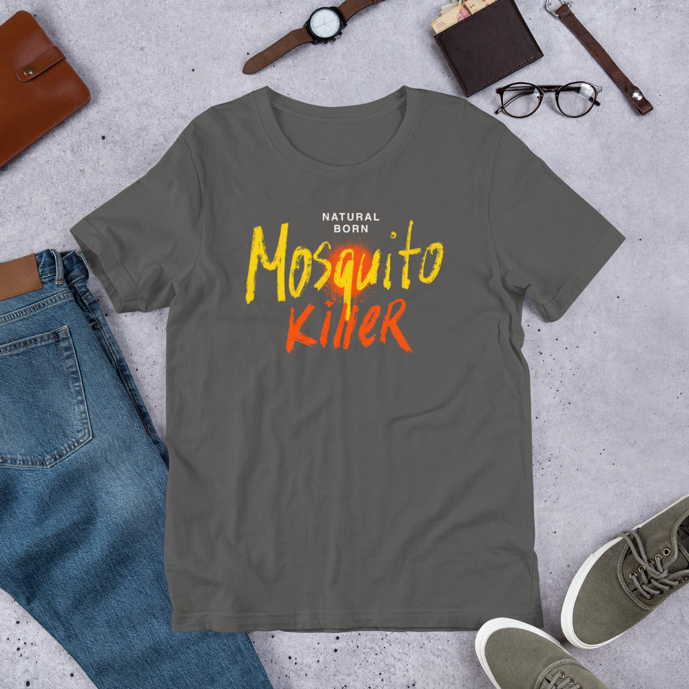Natural Born Mosquito Killer Finnish T-Shirt - Finnish t-shirt from Very Finnish Problems
