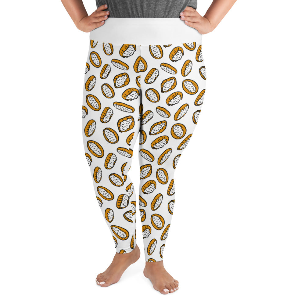 Karelian Pies Plus Size Finnish Food Leggings - Very Finnish Problems official leggings