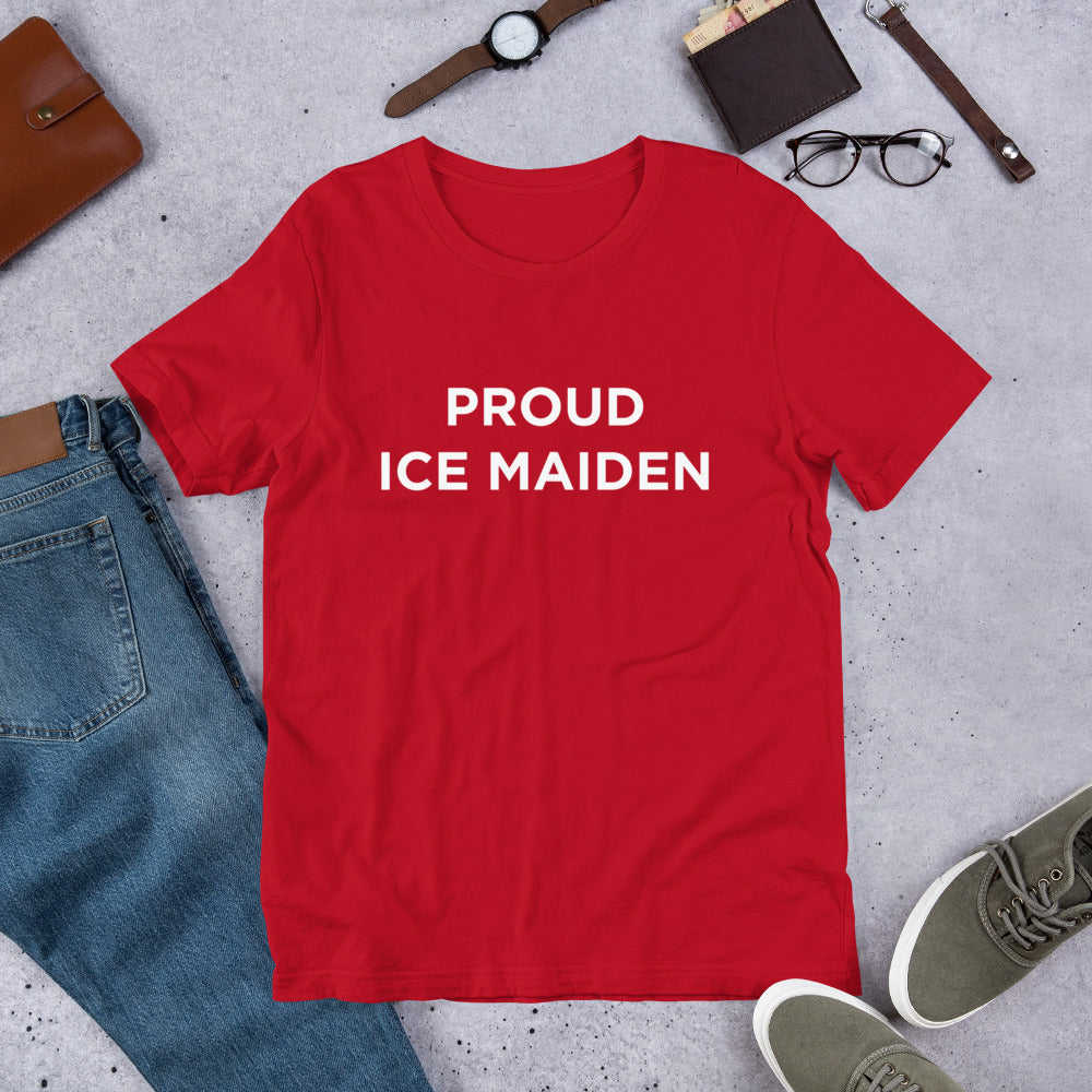 Proud Ice Maiden Finnish Winter T-Shirt - Finnish t-shirt from Very Finnish Problems