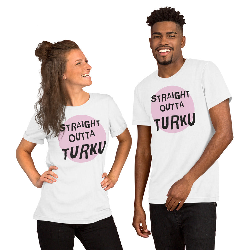 Straight Outta Turku Finnish Culture T-Shirt - Finnish t-shirt from Very Finnish Problems