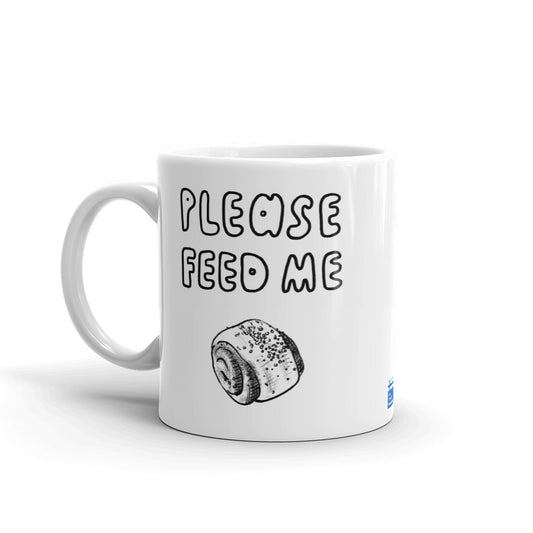 Feed Me Pulla Finnish Food Mug - Very Finnish Problems official mug