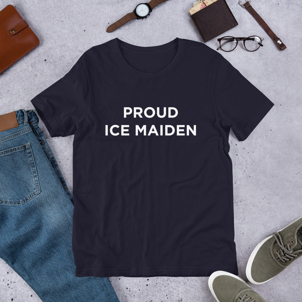 Proud Ice Maiden Finnish Winter T-Shirt - Finnish t-shirt from Very Finnish Problems