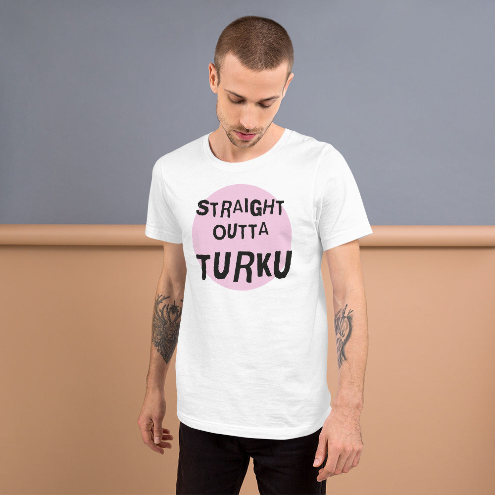 Straight Outta Turku Finnish Culture T-Shirt - Finnish t-shirt from Very Finnish Problems
