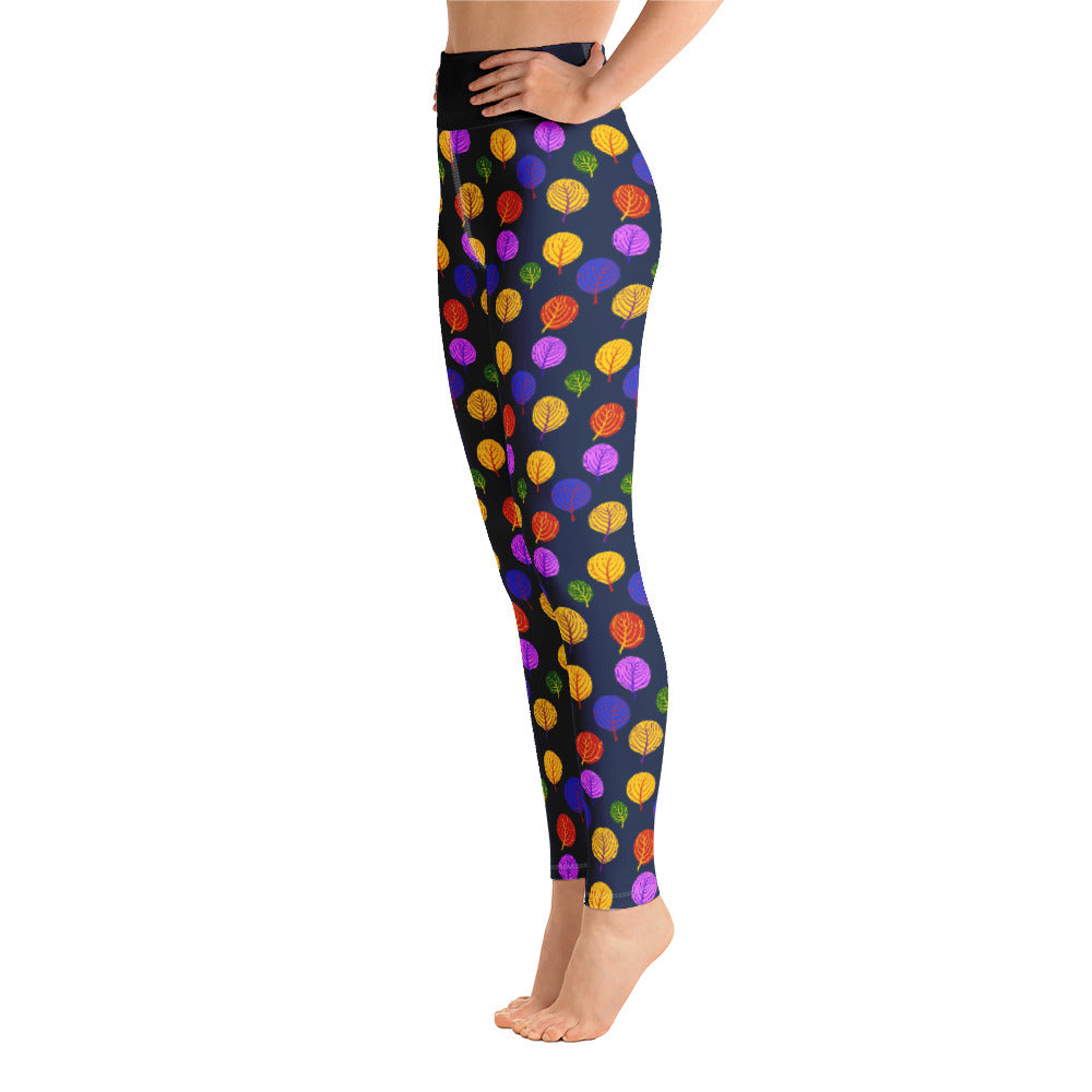 Autumn Yoga Finnish Nature Leggings - alternate view - Very Finnish Problems