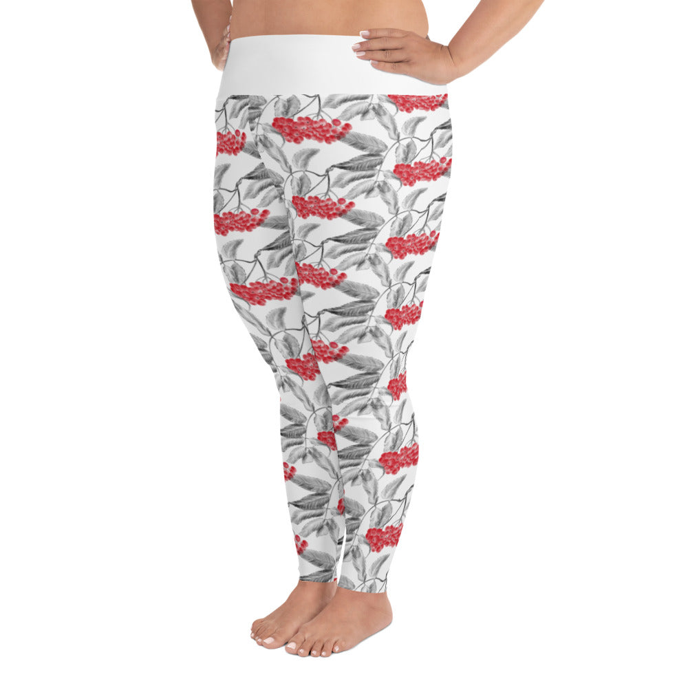 Beautiful Berries Plus Size Finnish Leggings - Finnish leggings from Very Finnish Problems