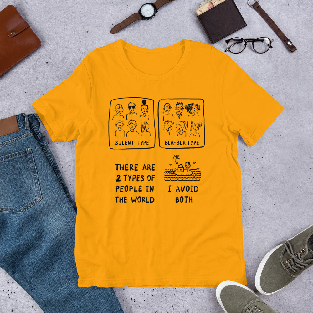 Two Types of People I Finnish Introvert T-Shirt - Finnish t-shirt from Very Finnish Problems