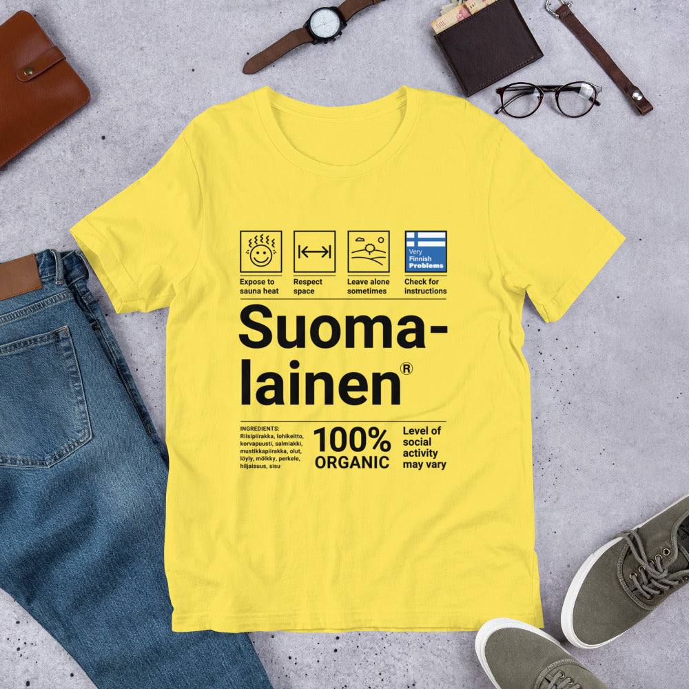 Suomalainen Service Manual Finnish Winter T-Shirt - alternate view - Very Finnish Problems