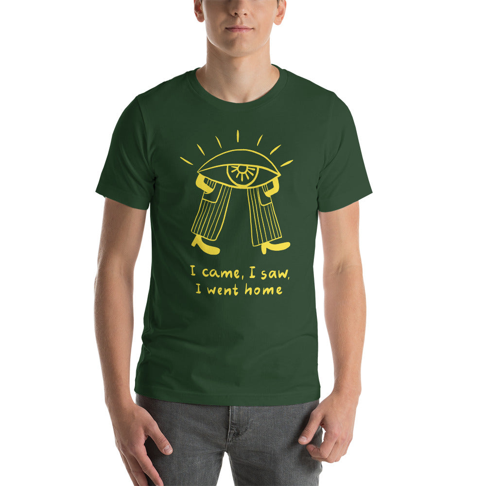 Came saw went home Finnish Introvert T-Shirt - Finnish t-shirt from Very Finnish Problems