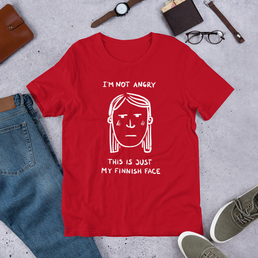 Finnish Face Humour Women's T-Shirt - Finnish t-shirt from Very Finnish Problems