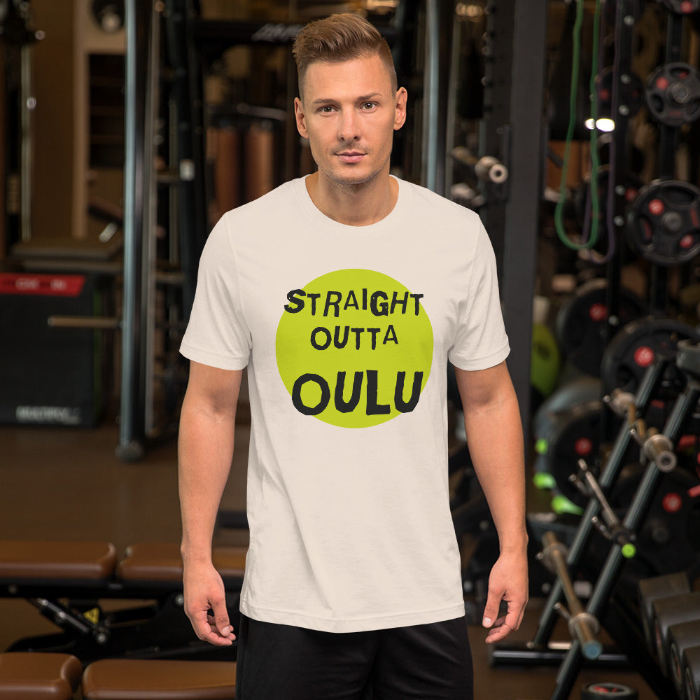 Straight Outta Oulu Finnish Culture T-Shirt - Very Finnish Problems official t-shirt