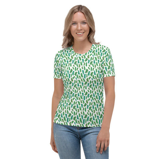 Forest Leaves Finnish Nature Women's T-Shirt - Very Finnish Problems official t-shirt
