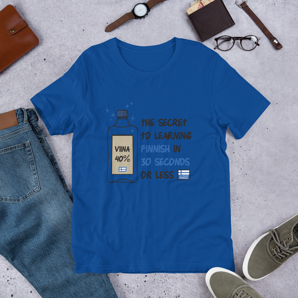 Secrets of Finnish Revealed Food T-Shirt - alternate view - Very Finnish Problems