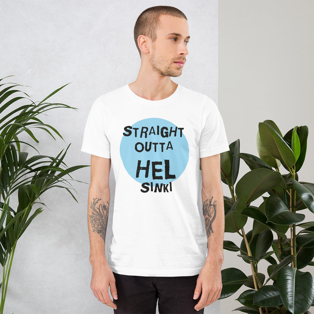 Straight Outta Hel II Finnish Helsinki T-Shirt - Very Finnish Problems official t-shirt