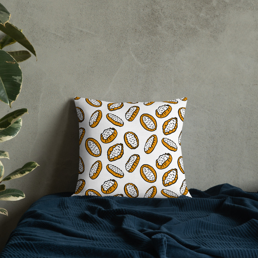 Karjalanpiirakka Finnish Food Pillow - Finnish pillow from Very Finnish Problems
