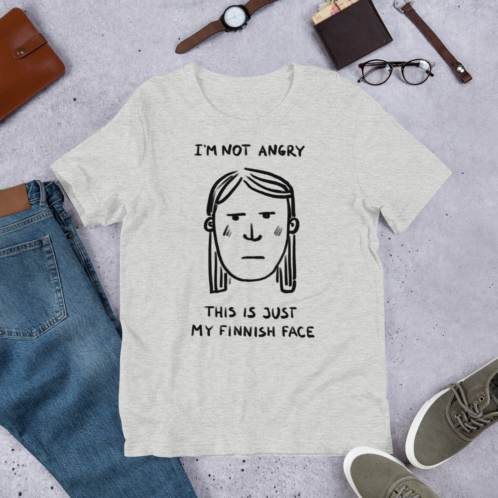 Finnish Face Humour Women's T-Shirt - alternate view - Very Finnish Problems
