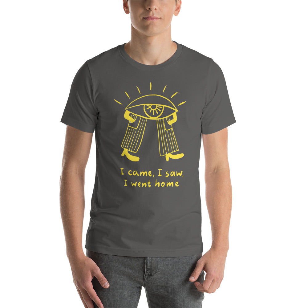 Came saw went home Finnish Introvert T-Shirt - Finnish t-shirt from Very Finnish Problems