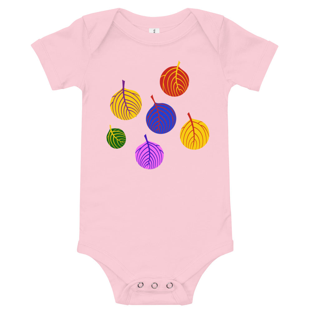 Autumn Finnish Nature Baby Bodysuit - Finnish baby bodysuit from Very Finnish Problems